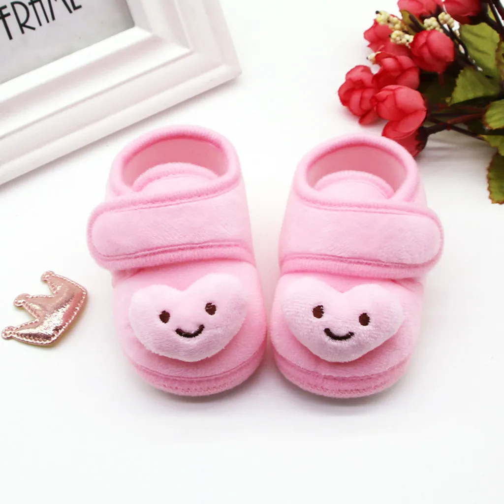 Infant Newborn Baby Girls Plush Stars Cloud Winter Boots Soft Sole Warm Shoes Zapatos Fille Zapatillas Chaussure |