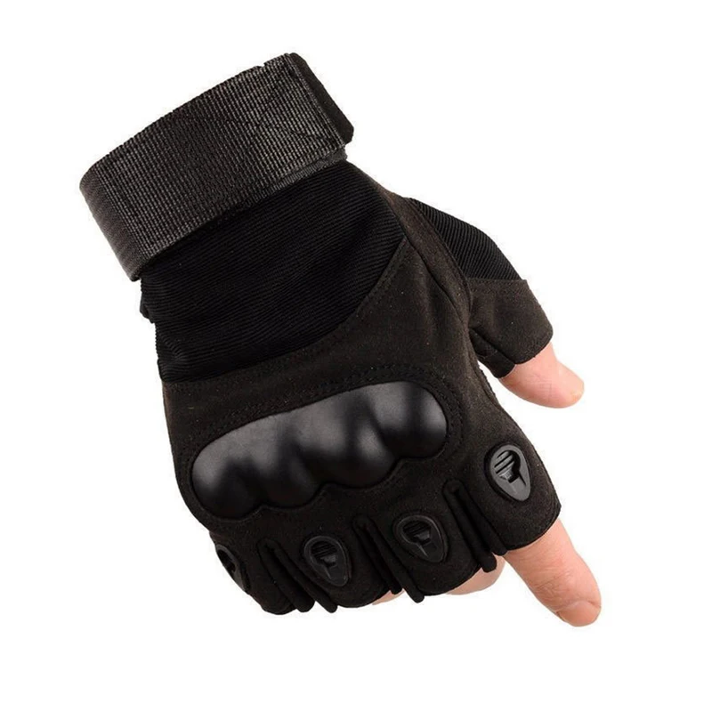 

ArmyTactical Glove Training Gym Combat Sport Gloves Anti-shock Anti-slip Half Finger Cycling Glove Motorcycle Riding Bike Glove
