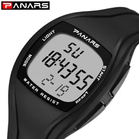 panars men fashion outdoor watches sport watch alarm clock chronograph 50m waterproof watch man digital wristwatches 8112