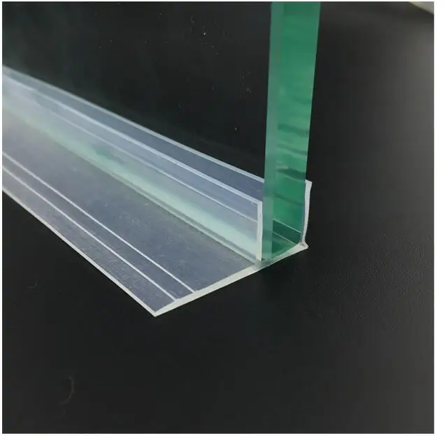 Удлиненная силиконовая резиновая уплотнительная лента для душа 3 метра F/h стекла