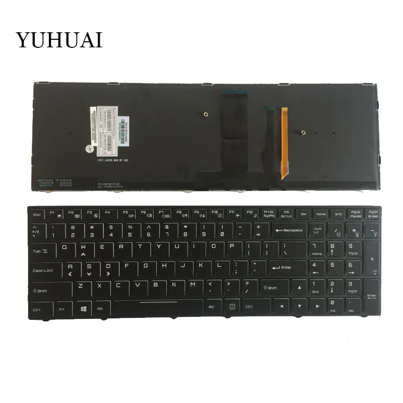 

NEW US keyboard for Clevo NP8151 NP8152 NP8153 English laptop keyboard with backlight
