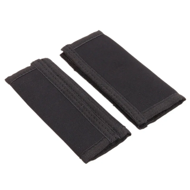 Черная детская коляска передняя ручка Неопреновая волшебная лента чехол бампер