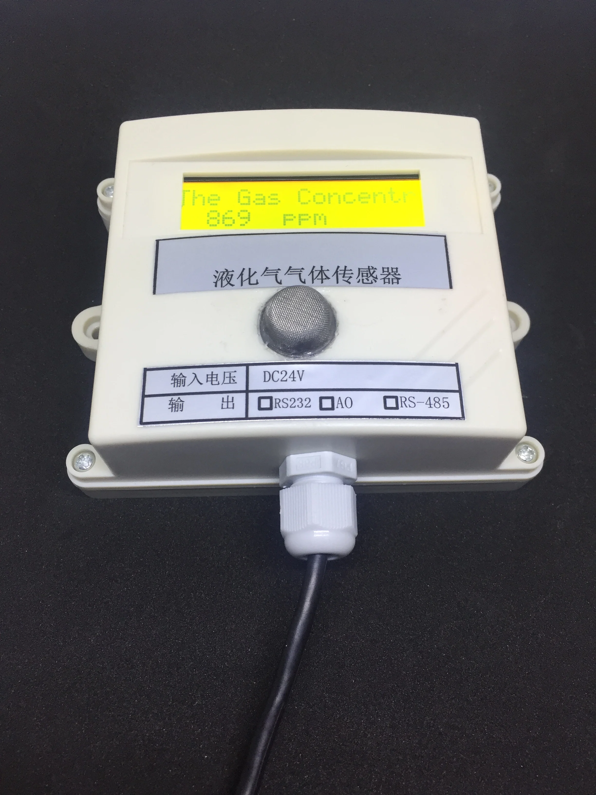 

Natural Gas Gas Sensor Transmitter Online Detection of Combustible Gas Sensor Modbu for 485 PLC
