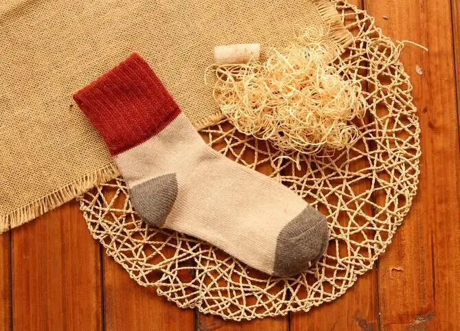 Зимние носки пушистые сапоги женские шерстяные Утепленные зимние теплые