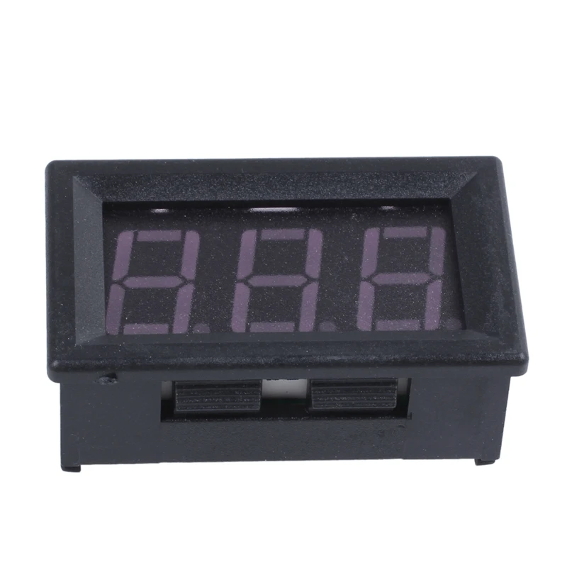 

Best DC 0-99.9V 3 Wire LED Digital Display Panel Volt Meter Voltage Voltmeter Car Motor - RED