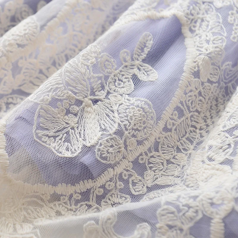 Hurave/рождественское кружевное платье с цветочной вышивкой для девочек Детские