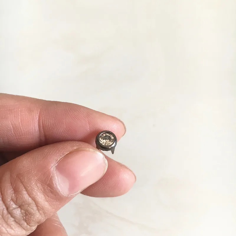 150 шт-заклепки 6 мм цветные хрустальные бусины Круглые пятна Сумка Обувь