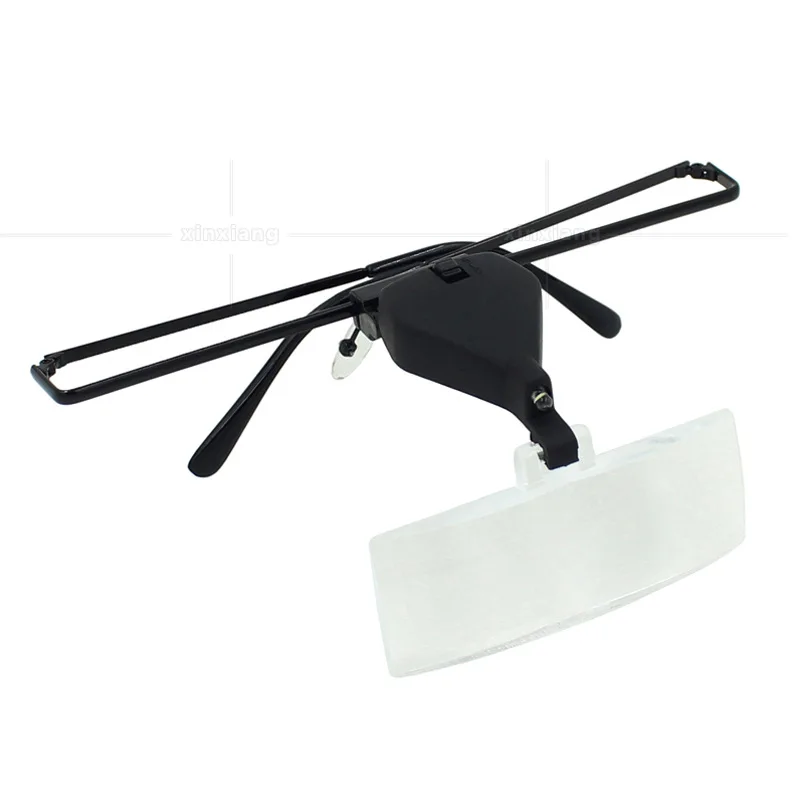 Лупа повязка на глаза с 3 светодиодами для ювелирных изделий увеличительное