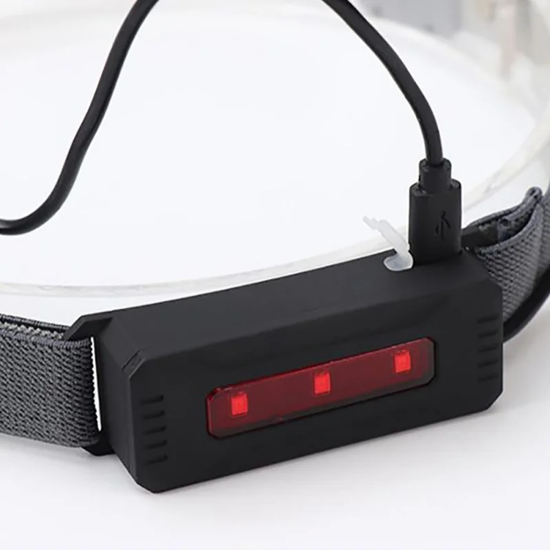 

USB Charging LED Headlight COB Headlamp Head Lamp Flashlight Torch Camping Hiking Night Fishing Running Lamp