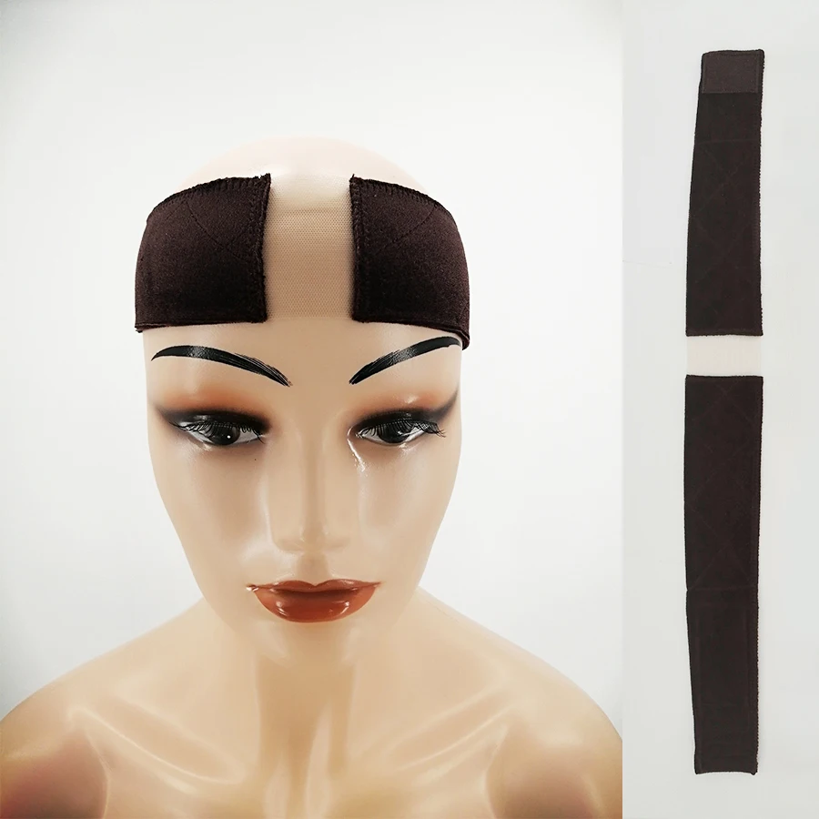 Нескользящий Регулируемый зажим для волос удобный тонкий парик 2 цвета |