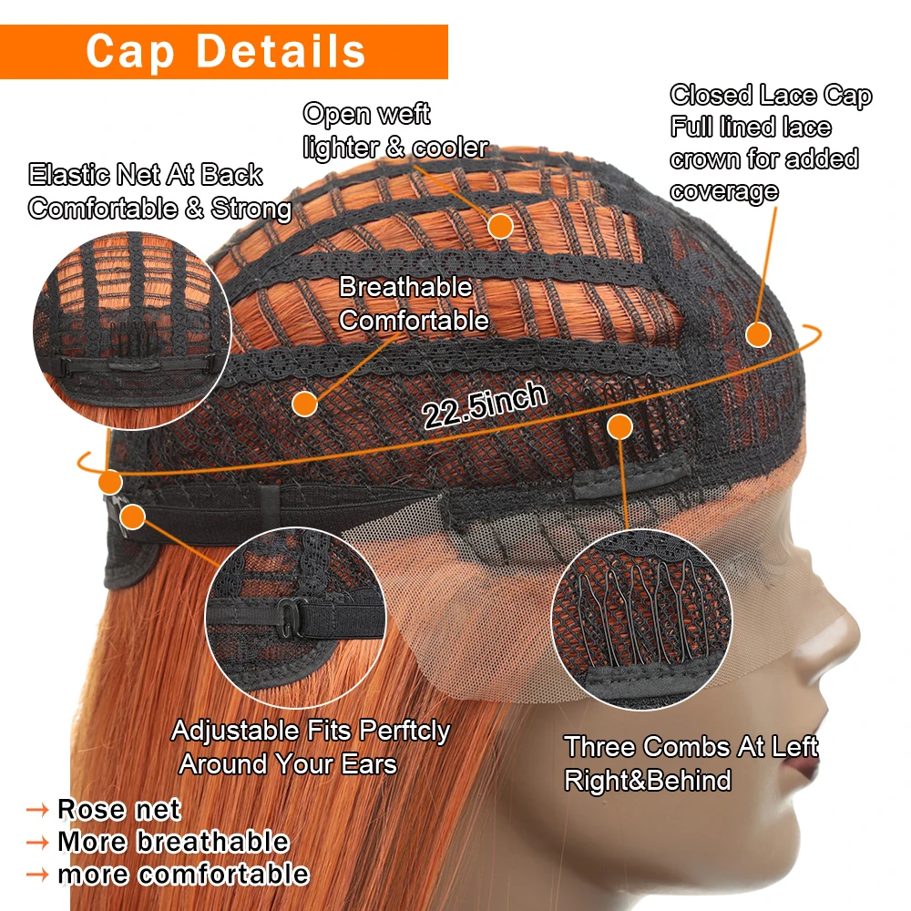 Длинные прямые парики для косплея средняя часть 13X3 кружевные передние