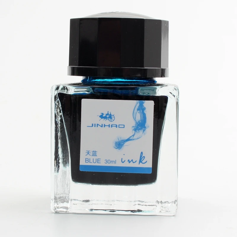 Jinhao 3001 цветные чернила неуглеродные стеклянная ручка погруженная в воду не