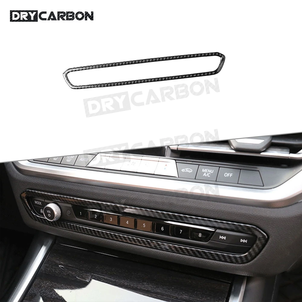 

Реальные углеродного волокна интерьер планки приборной панели метр бар крышка молдинги для Ford Mustang 2015 2016 2017 стайлинга автомобилей