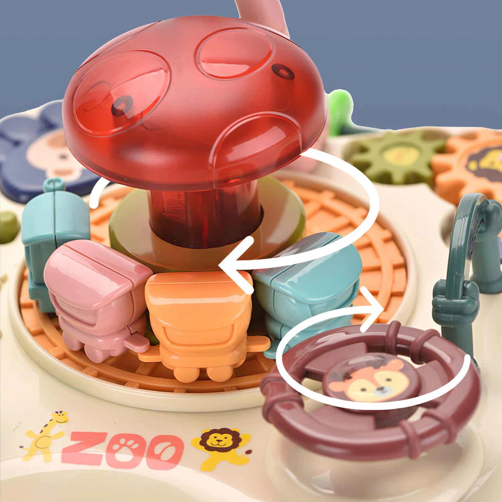 Baby Toys Infants Musical Instrument Learning Table Animals Piano Early Educational Study Activity Center Music Game Kids Gift | Игрушки и