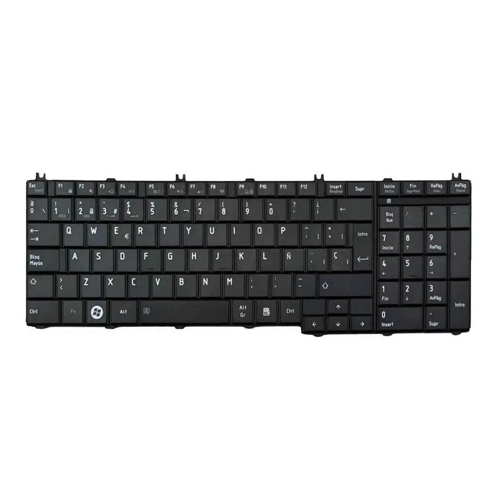 Испанская клавиатура SP для Toshiba Satellite C650 C650D C655 C655D C660 C660D | Компьютеры и офис