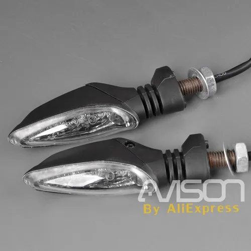 Clear Светодиодный светильник указателя поворота для KTM 690 DUKE/R 125 200 250 390 SMC/SMC-R 790 мотоциклетный мигалка спереди/сзади - Испускаемый цвет: Clear