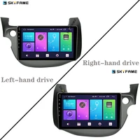 skyfame 464g car radio stereo for honda fit 2008 2013 android multimedia system gps navigation dvd player