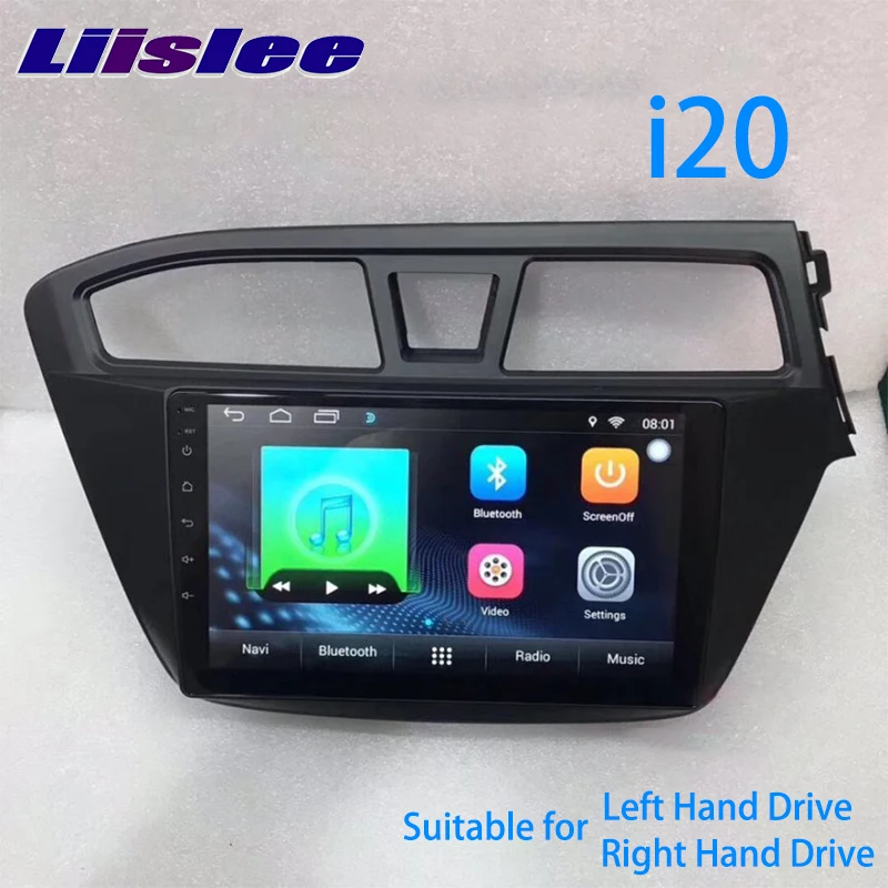 LiisLee Автомобильный мультимедийный GPS Hi-Fi аудио Радио стерео для Hyundai Elite i20 GB 2014 ~ 2018