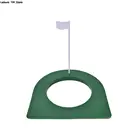 1 компл., новинка, регулирование положения в гольфна открытом воздухе, держатель с отверстиями, тренировочный тренажер, вспомогательный флаг