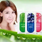 3 цвета, уход за кожей, маска с алоэ вера, растительное желе, маска для сна на лицо Sakura, увлажняющая растительная обернутая маска, маска для лица, 8 г