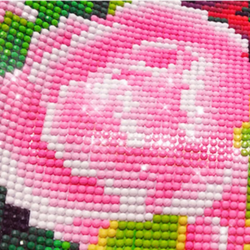 5D Новый алмазов картина цветок Роза Пион крест стежка Картина маслом сделай сам