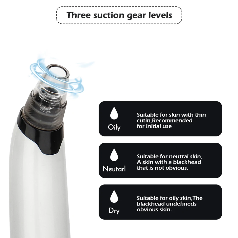 Вакуумный прибор для удаления черных точек устройство глубокого очищения пор на