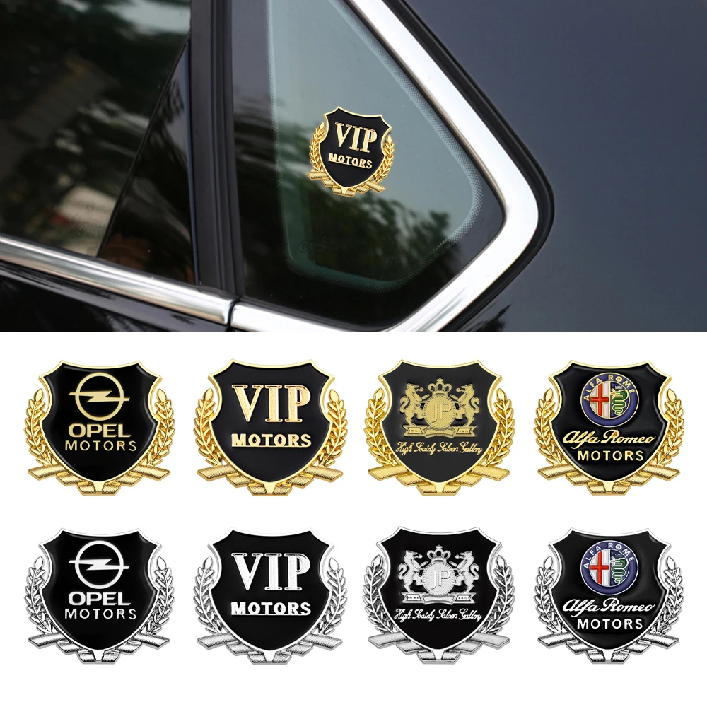 Стайлинг автомобиля 3D пшеничные уши металлический значок наклейка