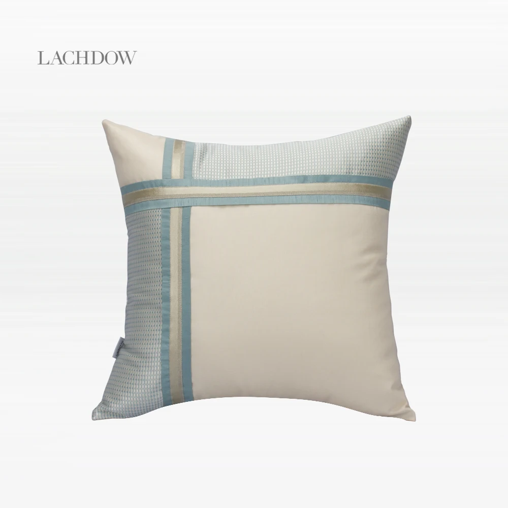 Лахдоу французские Роскошные декоративные наволочки для подушки светло голубые