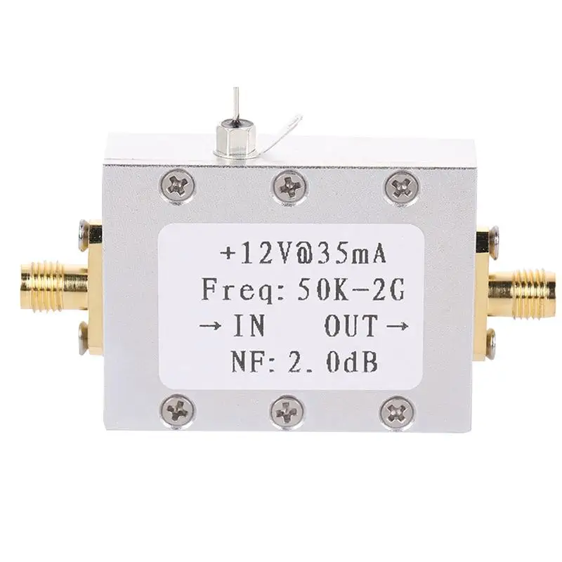 

1 шт. Профессиональный 50k-2g LNA усилитель с низким уровнем шума