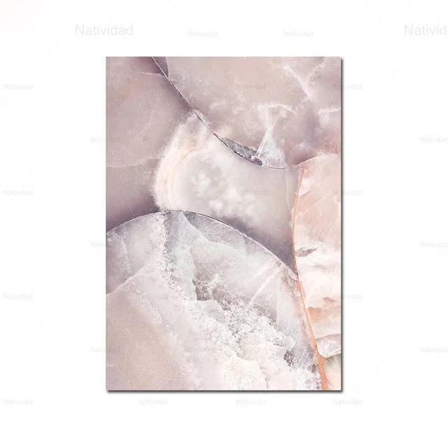 Настенная Картина на холсте простой пастельный цвет нейтральный розовый серый