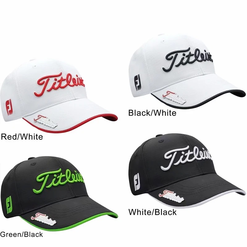 

New 2021 Golf Hats Men and Women Cap with Mark Baseball Cap
