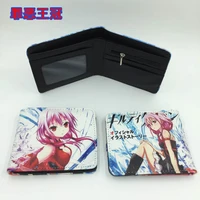 anime guilty crown yuzuriha inori bifold short wallet women%e2%80%98s anime coin purse