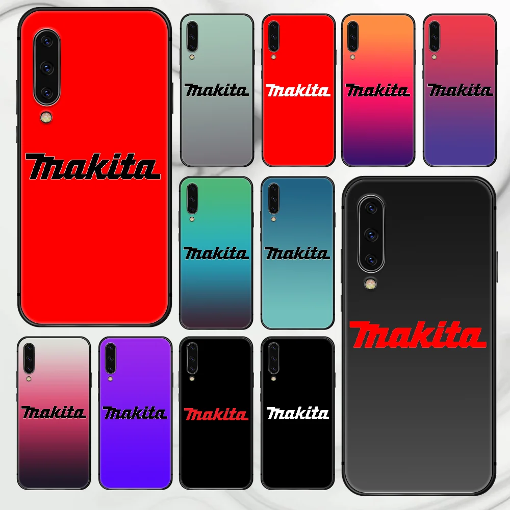 

Makita brand Phone Case Cover For Samsung Galaxy A10 A11 A20 E A21 A30 A40 A41 A50 A51 A70 A71 A81 S 4G 5G black Etui Painting