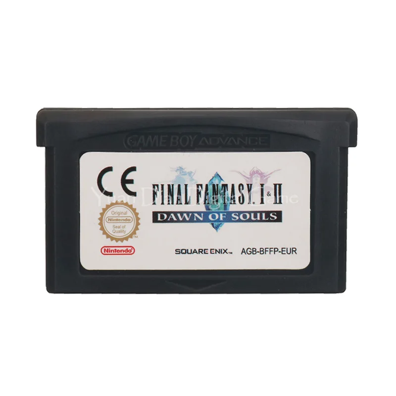 Для Nintendo GBA видеоигры картридж консоль Фэнтези I & II рассвет душ ENG/FR/DEU/ESP/ITA Язык
