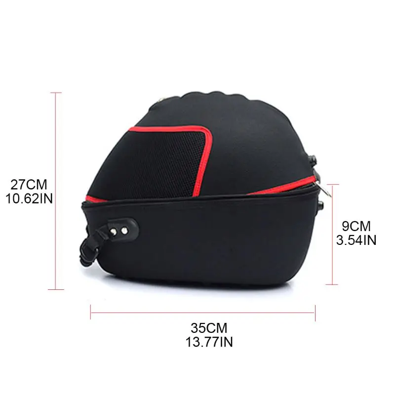 

Motorcycle Helmet Bag Rear Tail Tool luggage Bags Waterproof Portable Handbag Motorbike Equipment Storage Package