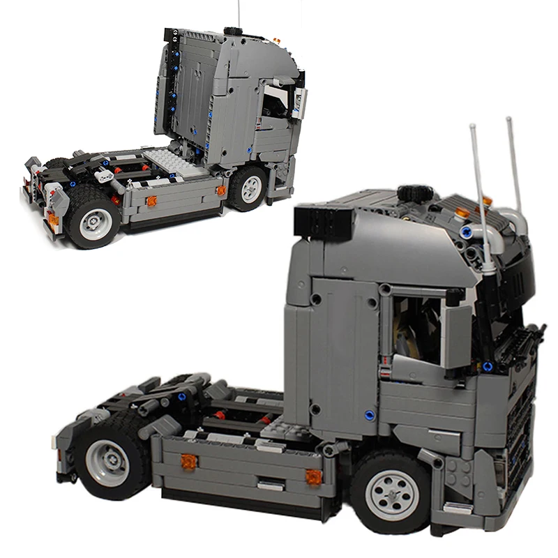 

Мпц технические грузовик MOC-37849 инженерный контейнер тягач строительные блоки для автомобиля, мотоцикла, кирпичи, Обучающие игрушки "Сделай ...
