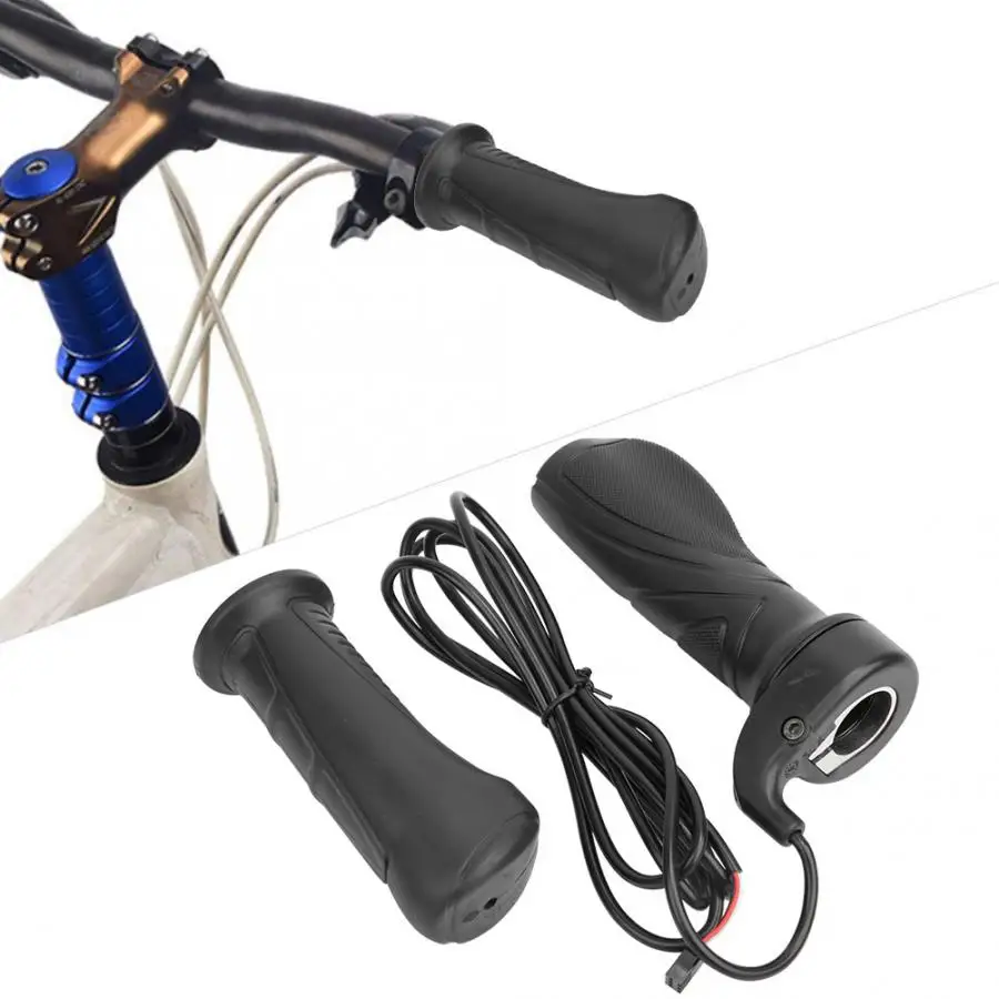 1 пара универсальная ручка газа для электровелосипеда акселератор дроссельной