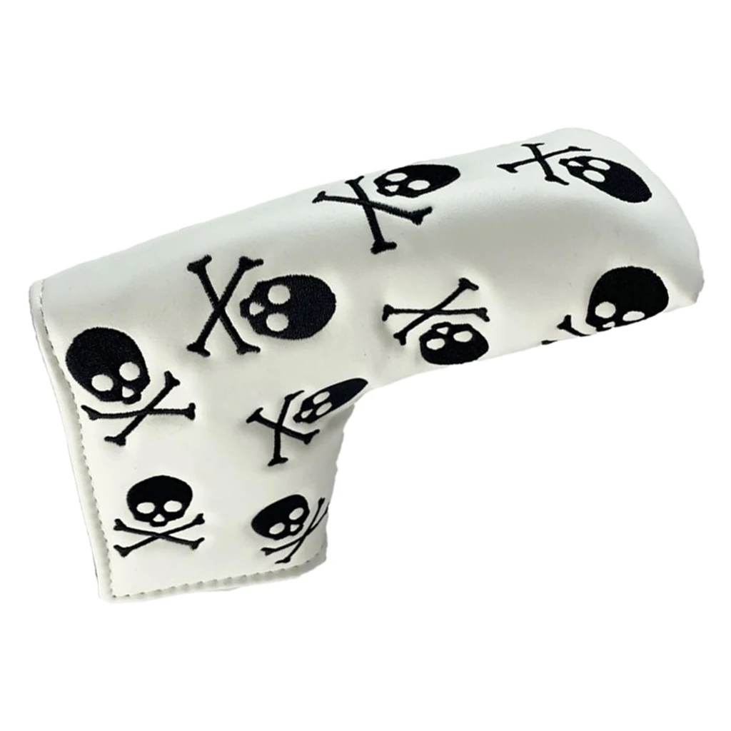 

Golf Putter Head Cover Skull Premium Club Headcover Guard Golfer Equipment