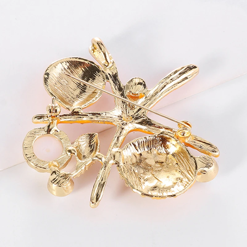 1 шт. Творческий одежда корсаж с рисунком пятиконечной звезды оболочки брошь