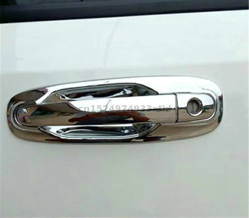 ABS хромированный чехол для наружной дверной ручки автомобиля Защитные чехлы