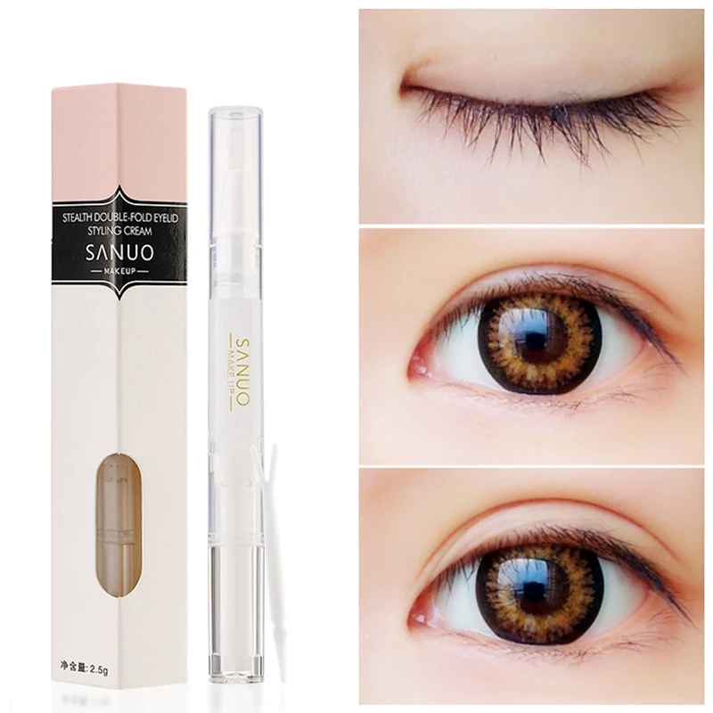 

New Magic Double Eyelids Styling Shaping Glue Adhesive Double Eyelid Tape Cream Invisible Big Eye Lift Makeup Tool