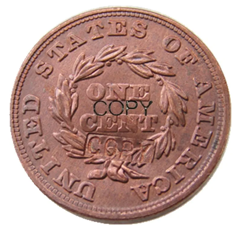 США новинка 1857 кулон Летающий орел Cent аксессуары копия монеты - купить по