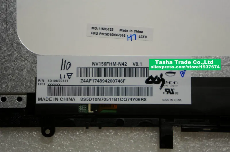 

For Lenovo LEGION Y720-15IKB 80VR FHD LCD Module 5D10N47616 1920*1080