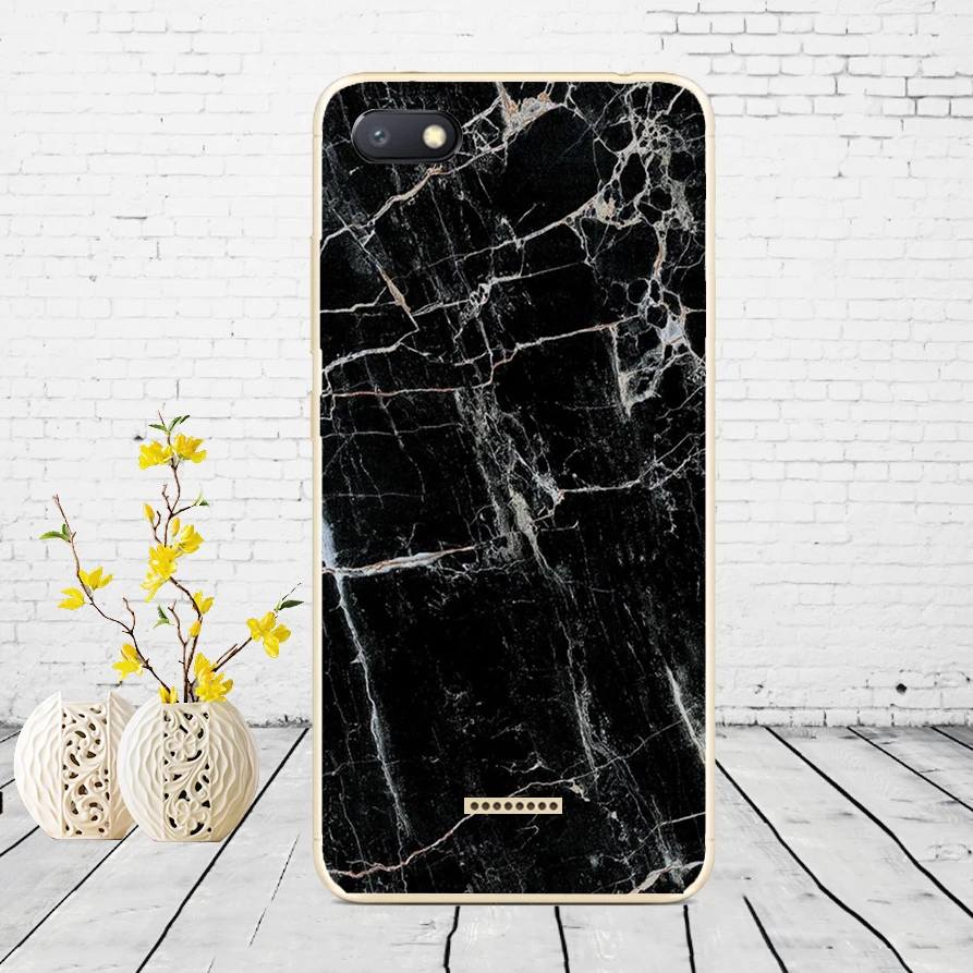 B31 Силиконовый чехол для xiaomi redmi 6a защитный чехол Мягкий ТПУ чехол для телефона Чехлы для xiaomi redmi 6A чехол бампер 6a Coque - Цвет: B31