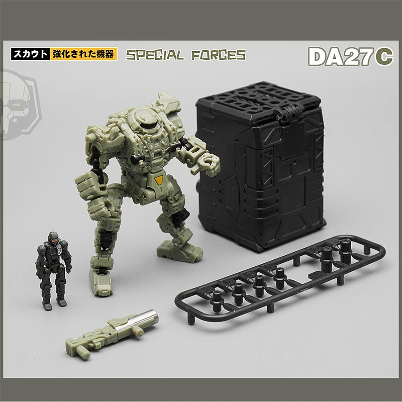 Трансформер MFT DA27 DA27A DA27C diaclon Power ed-Suit Suit черный мех солдат потерянная планета