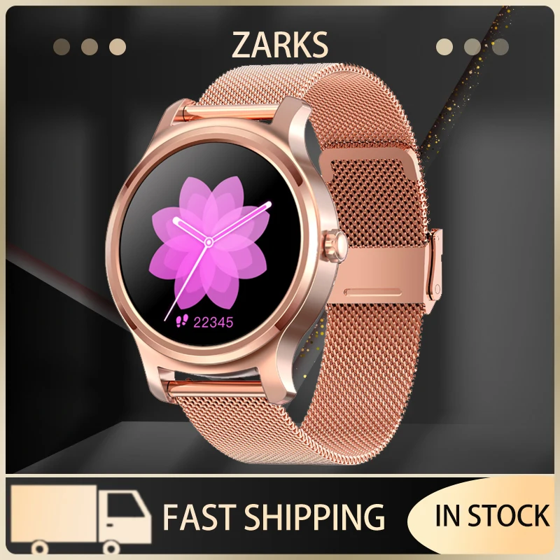 

ZARKS Smart Watch Women Men Passometer Heart Rate Tracker Sports IP67 Waterprool Alarm Clock Call Smartwatch Ladies IOS Andriod