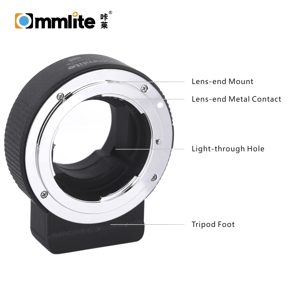 Адаптер Commlite с автофокусом для объектива Nikon F только для sony E Mount A7R2 A7II A6300 A6500 A7R Mark II r25