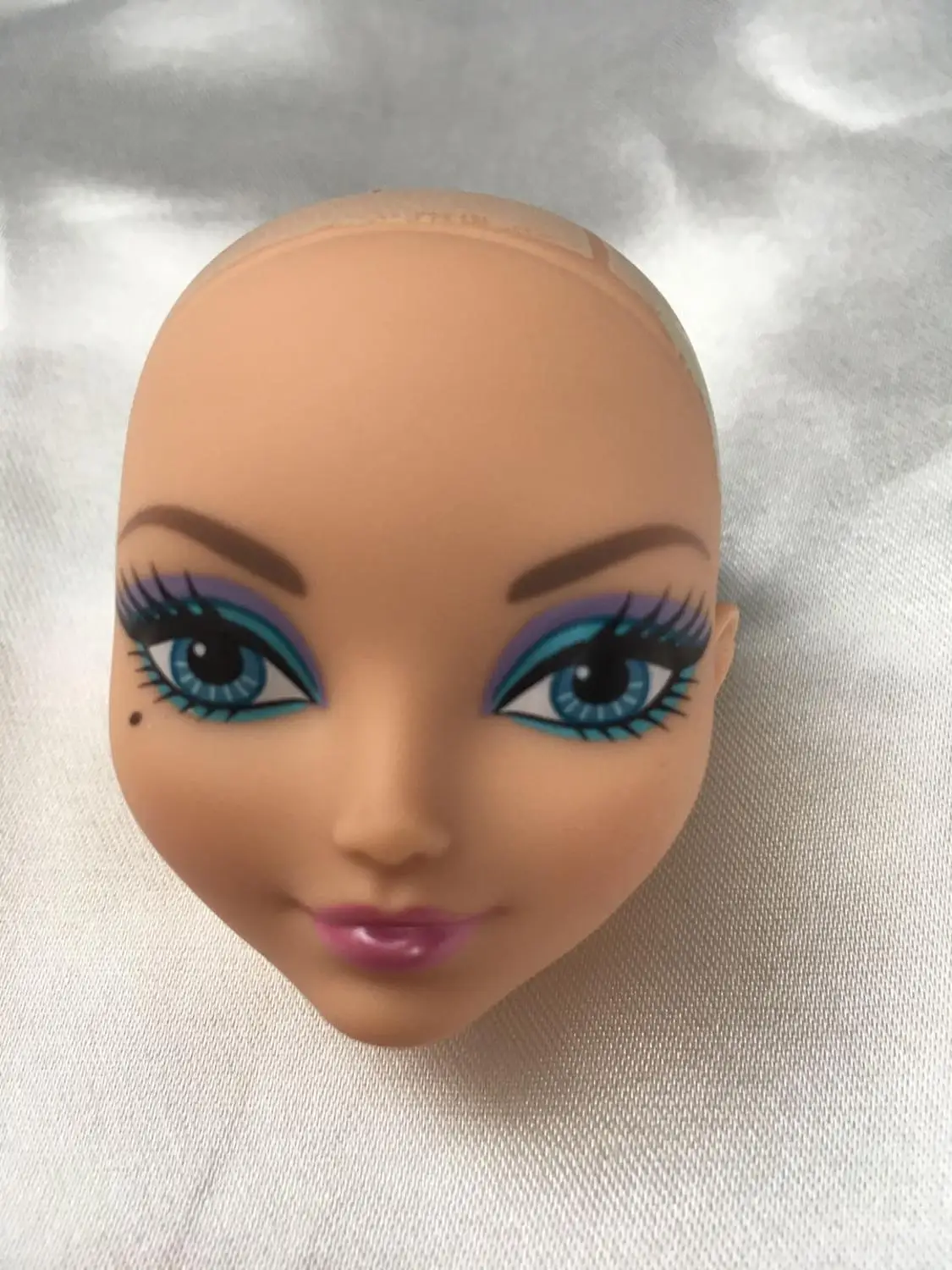 Игрушечная кукла монстринг голова куклы без волос сделай сам с растениями из