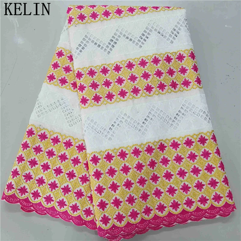 

African Dry Lace Fabric 2020 High Quality Lace Nigerian Cotton Embroidery French Lace Fabrics For Man Women HLC141
