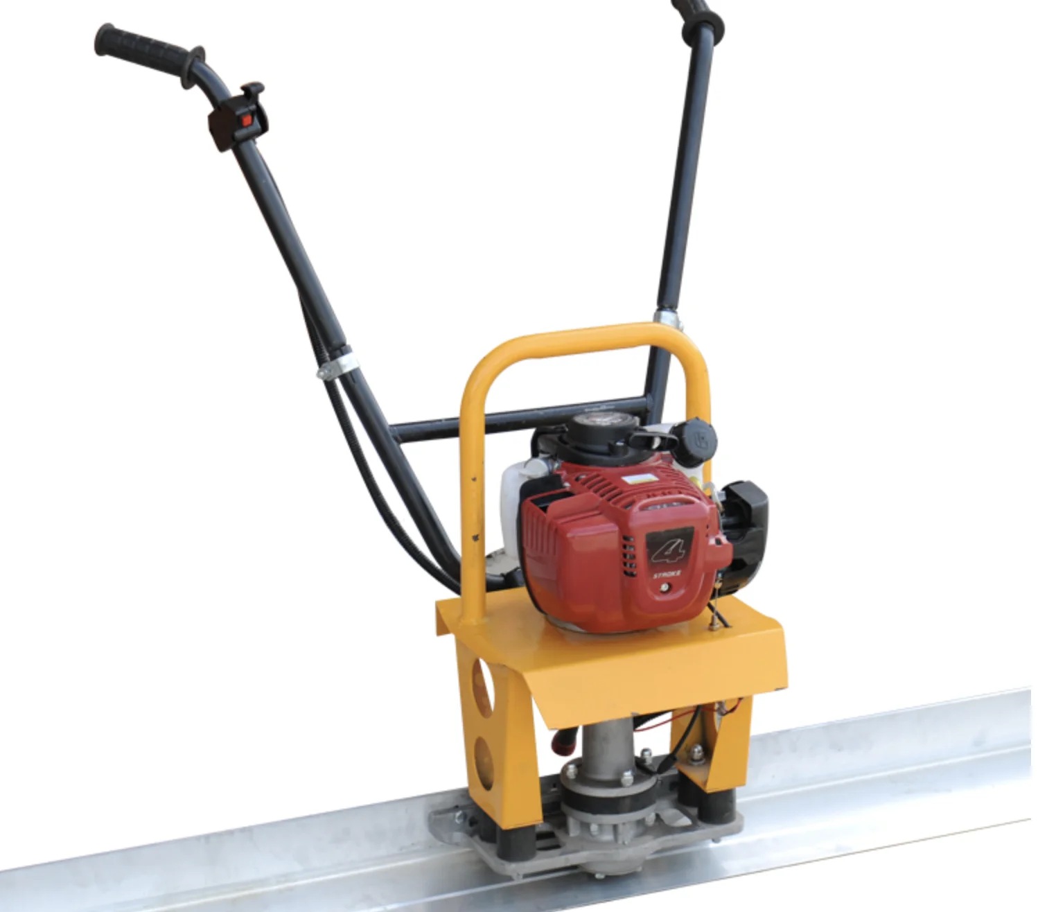 2.5 meters Gasoline concrete floor electric leveling ruler vibration smoothing machine lifting | Инструменты